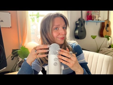 ASMR | tingly ring sounds & whisper ramble