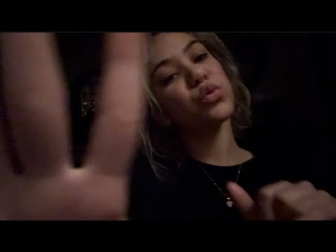 LOFI ASMR (lots of hand movements, up close, mouth sounds)