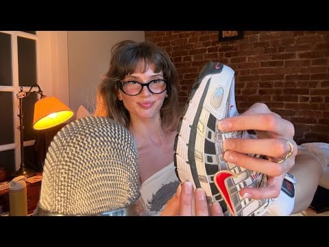 ASMR fast and aggressive body triggers (teeth tapping, shoe triggers, skin scratching, etc)