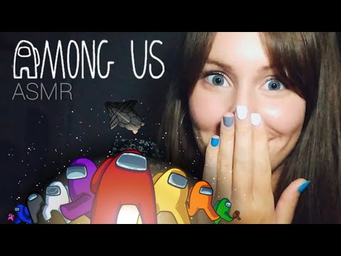 ASMR🎧 AMONG US con mis compis de ASMR (DOY PENA)👾 - asmr español - asmr gameplay