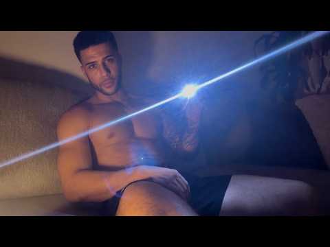 ASMR Male Follow the Light - Tracing & Body Triggers (if you like boys.. who whisper ramble)