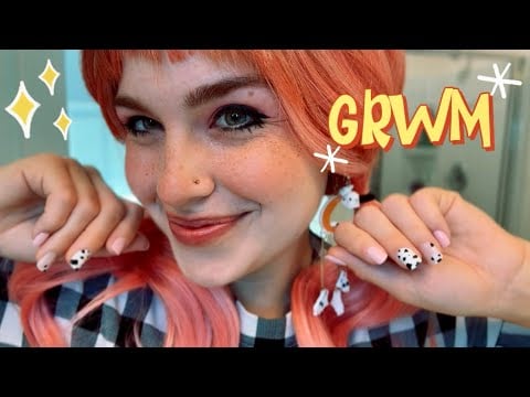 Autistic GRWM ✨🐄 Unfiltered Chaos & Comfort (Real Voice)
