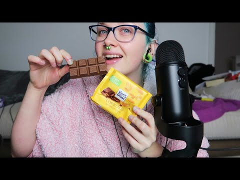 ASMR Eating CORNFLAKE?? Chocolate Bar (UNUSUAL CHOCOLATE)