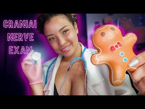 ASMR Cranial Nerve Exam With Plastic Toys (South African Accent)