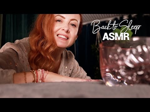 ASMR for when you wake in the night 🌟 Tucking and whisper reading you back to sleep