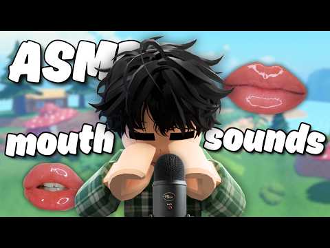 Roblox ASMR ~ soft mouth sounds (brightness at 50%)