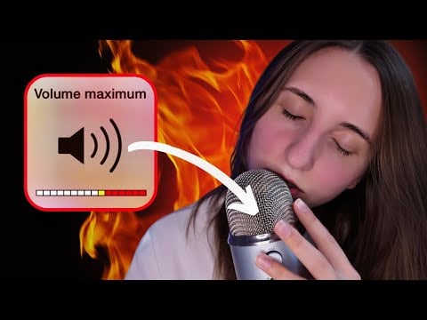 ASMR FR | Je mets l’intensité de mon micro au MAXIMUM 🔥 (spécial chuchotements intenses)