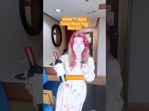 (Part 2) ASMR Korea Cruise Room Tour PanStar #softspoken #panstarcruise #busan #osaka