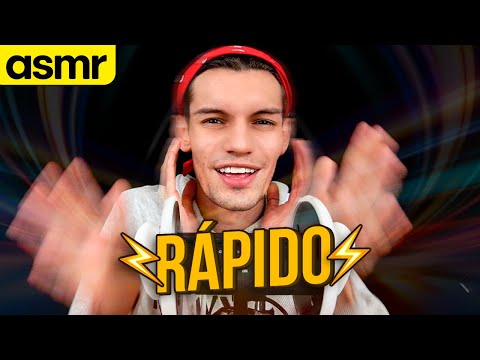 ASMR RÁPIDO E INTENSO PARA DORMIR - ASMR Español - Mol