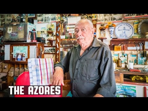 🇵🇹 Search For Mr Chicken | Possibly The Oldest Barber in The Azores!