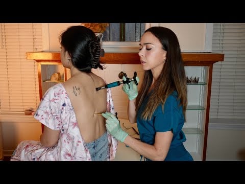 ASMR Full Body Medical Exam |Back, Cranial Nerve, Scalp, Head to Toe Assessment for Deep Sleep RELAX