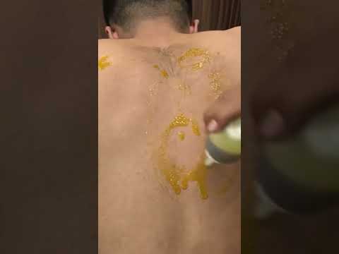 #asmrforsleep #backmassage #loudbackcracking #lowerbodymassage #lahoribarber #relaxing #oil