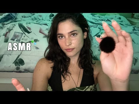 ASMR ♡ Telling You Positive Affirmations, Mic Scratching & Brushing, Wet & Dry Mouth Sounds, ...
