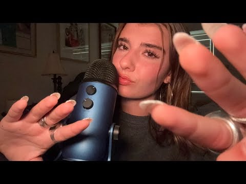 [ASMR] MOUTH SOUNDS, HAND MOVEMENTS, TAPPING (Hunter’s Custom)