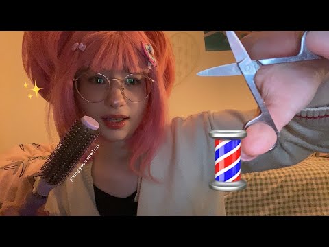 Natsuki Gives You A Haircut || Doki Doki Literature Club ASMR Roleplay