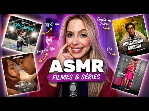 FAZENDO ASMR ENQUANTO EU TE CONTO OS ÚLTIMOS FILMES E SERIES QUE ASSISTI 🍿