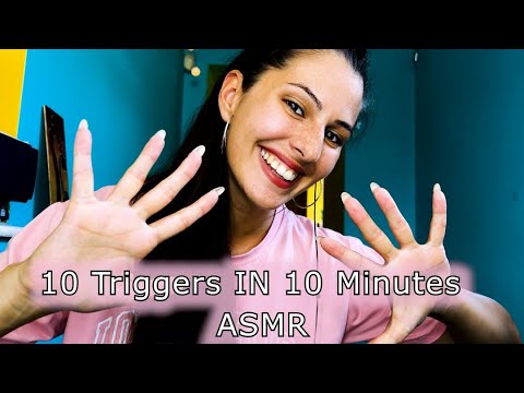 АСМР 10 Тригъра за 10 Минути 💤ASMR Fall Asleep in 10 MIN with 10 Triggers