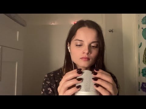 ASMR for sleep😴 mic scratching and whispering