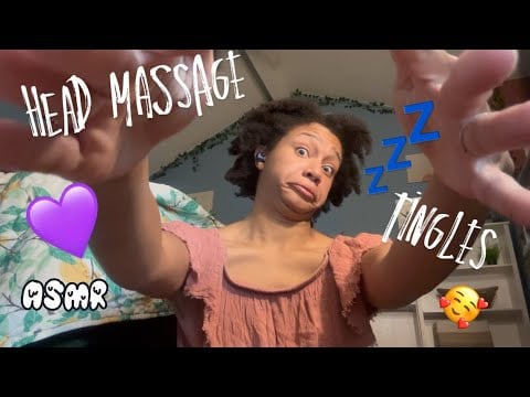 ASMR | Head Massage (Fernanda)