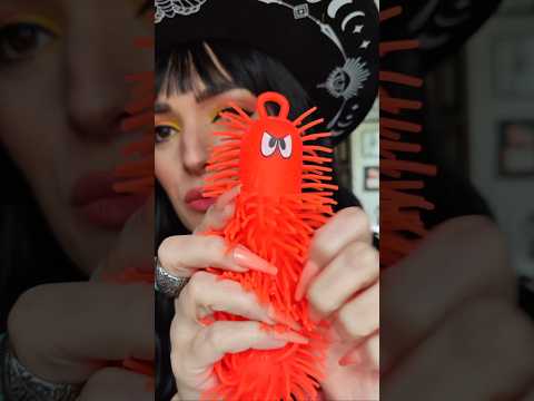 What name do you prefer for my new friend? 😃 #toy #elasticity #tapping #asmr#reaction #longnails