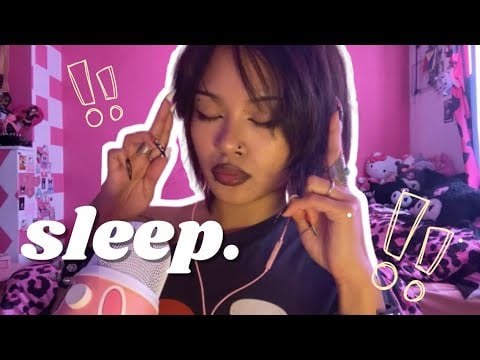 if i wanted to send you into a deep sleep i would do these ASMR triggers...