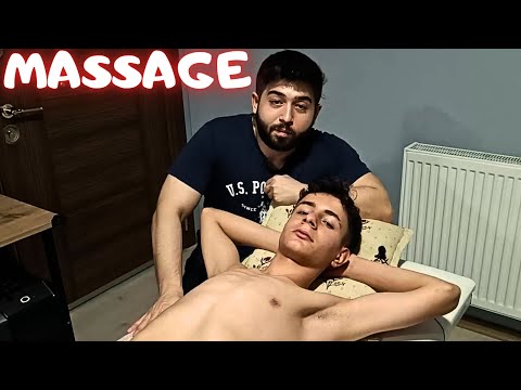 ASMR AMAZING MASTER SPORTS BODY MASSAGE-chest,leg,foot,arm,back,abdomen