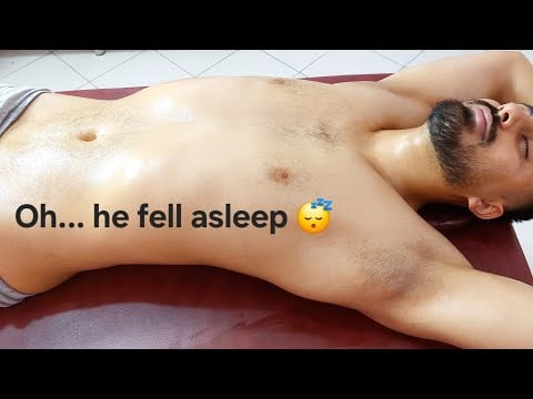 Ultimate ASMR Deep Sleep Full Body Massage | Face, Neck, Chest, Stomach & Navel Relaxation massage 😇