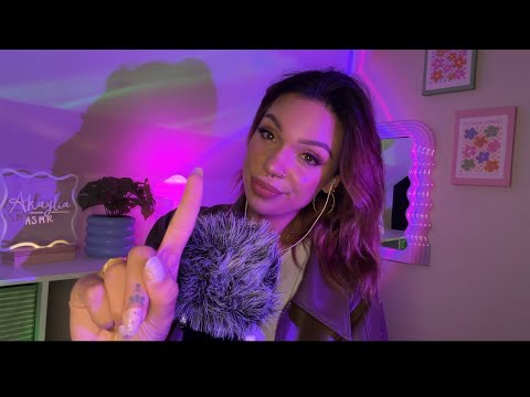 ASMR Touching Your Face with Tongue Clicks and Kisses 💋