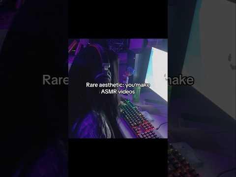 POV: you’re an asmrtist #asmr #pov #rareaesthetic