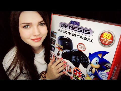 ASMR SEGA GENESIS CLASSIC GAME CONSOLE