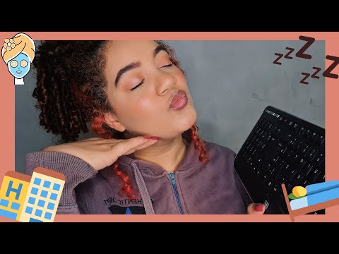 ASMR: SLEEP SPA E HOTEL 💖💖 Roleplay Recepcionista + Sons de teclado