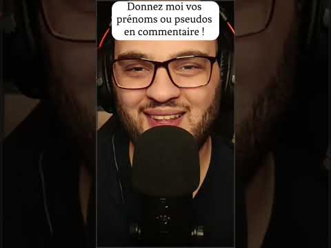 ASMR - Donnez moi vos prénoms !💤