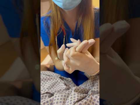 Now, turn around. #medicalexam #nurse #glover #hospital
