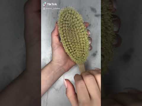 Body Wooden Brush  Scratching and Tapping ASMR 🪵 Enjoy 🧡