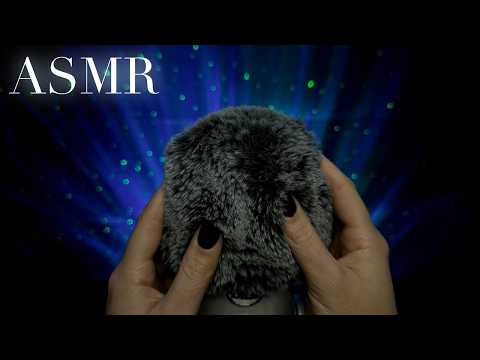 ASMR Tingly Brain Massage for Instant Relaxation💤Fluffy Mic Scratching, Close-Up Whispering