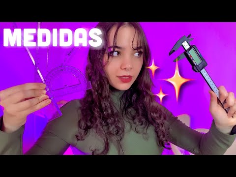 ✨ASMR ROLEPLAY | Analisando e medindo seu rosto✨