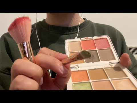 Lofi asmr doing your makeup for deep tingles - anticipatory, no talking & no tapping 
