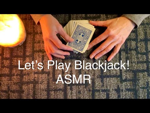 ASMR Blackjack | Soft-Spoken Card Play (No Frills)