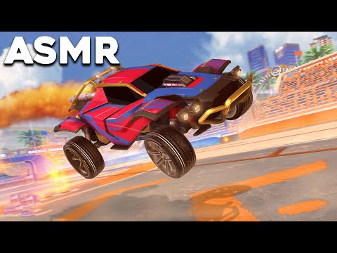 ASMR Gaming - Vroum vroum sur Rocket League (bruit de manette + bouche)