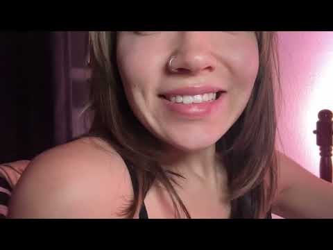 ASMR eating sounds, mouth sounds, rambling 
