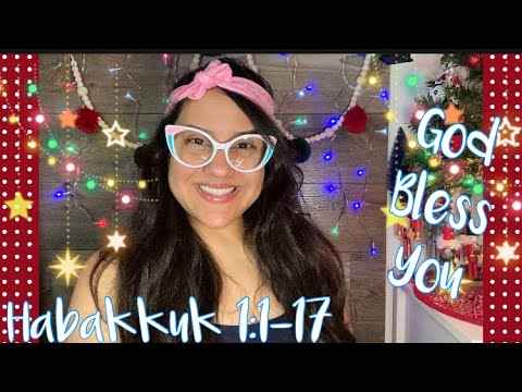 Christian ASMR: Bible Reading 📖 Of “Habakkuk 1:1-17” With Omy (MERRY CHRISTMAS 🎄)