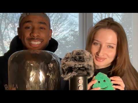 my boyfriend tries asmr (against his will)