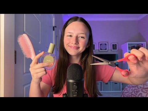 ASMR Haircut And Style 🎀💇‍♀️