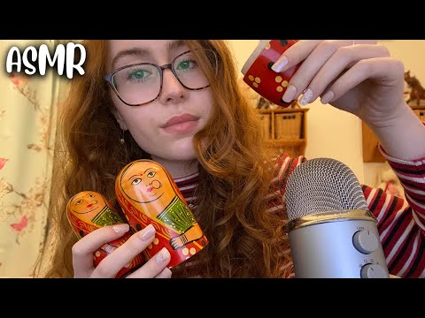 ASMR - Tingly Wood Sounds, Lid Sounds, Tapping & Scratching