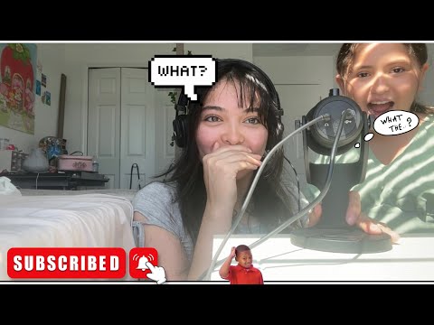 Pranking my sister‼️ (ASMR) she caught ￼on😭