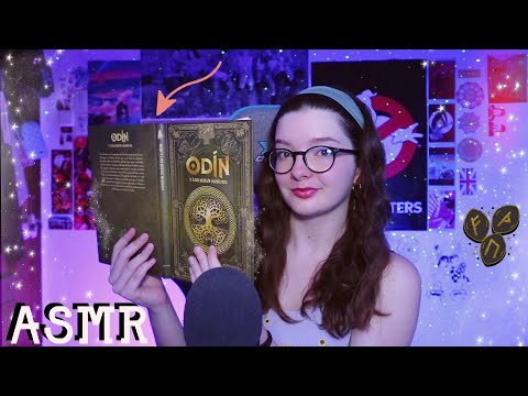 ✨[ASMR] TE LEO SOBRE MITOLOGIA NÓRDICA (Odín) lectura susurrada, susurros, tapping, triggerwords💖