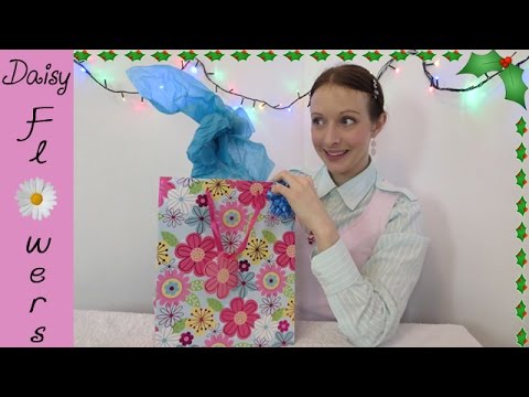 ASMR Daisy Opening Christmas Presents (Role Play)