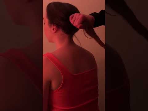 ASMR Hair Pulling Scalp Massage #headmassage #asmrmassage #relax #tingles #asmrforsleep
