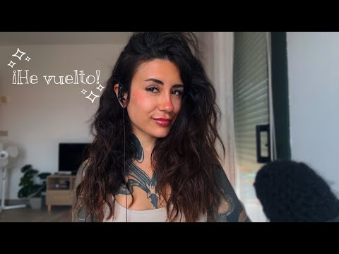 ¡VOLVÍ! Pero... me fui? ASMR Charlita susurrada 🫰🏼