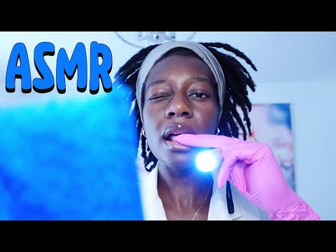 ASMR | Time for a SKIN CHECK! 👩🏾‍⚕️ 💕 Exfoliating & Spt Painting You 💕
